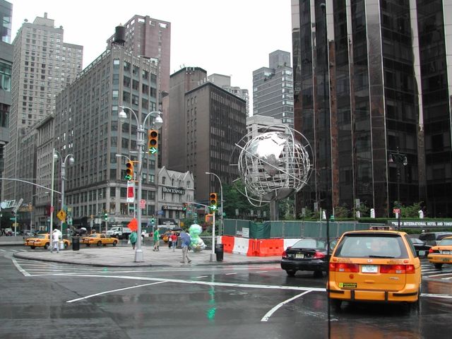 Driving in Manhattan